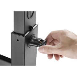 Mobil TV-stativ 32-55 tommer, 35kg, AV-hylde