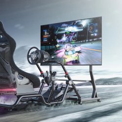 Mobil TV-stander 45-90 tommer, 60 kg, AV-hylde