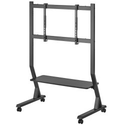 Mobil TV-stander 45-90 tommer, 60 kg, AV-hylde