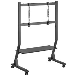 Mobil TV-stander 45-90 tommer, 60 kg, AV-hylde