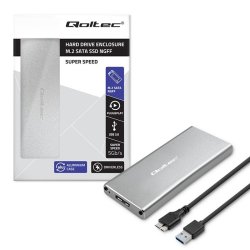 Kasse til M.2 SSD-drev SATA, NGFF, USB 3.0, 2TB