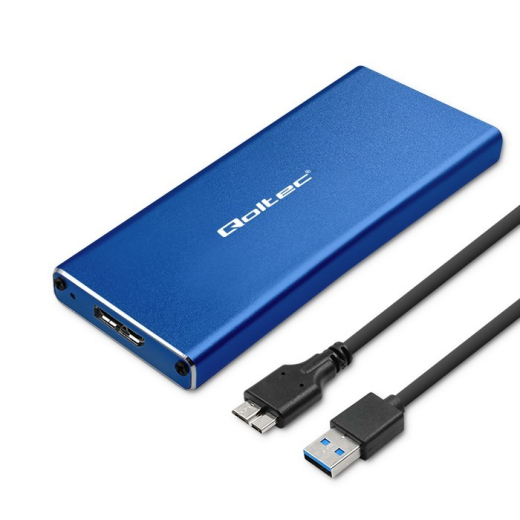 Kabinet M.2 SSD drev SATA, NGFF, USB3.0, 2TB