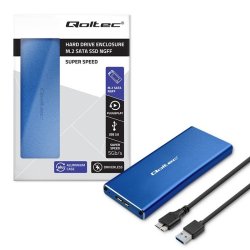 Kabinet M.2 SSD drev SATA, NGFF, USB3.0, 2TB