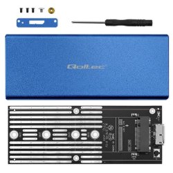 Kabinet M.2 SSD drev SATA, NGFF, USB3.0, 2TB