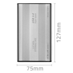 Harddisketui HDD SSD 2,5 tommer SATA3, USB3.0