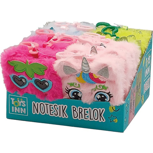 N�glering-notebook display mix 12 stk.
