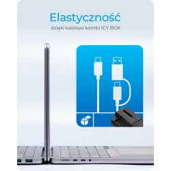 Docking- og klonestation 2.5 og 3.5 M.2 NVMe IB-2914MSCL-C31