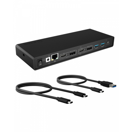 ICY BOX IB-DK2245AC 13in1, 2xDP, 2xHDMI
