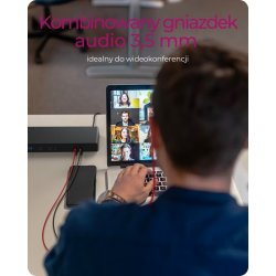 ICY BOX IB-DK2245AC 13in1, 2xDP, 2xHDMI