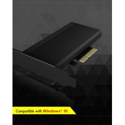 ICY BOX IB-PCI208-HS PCI-kort til M.2 SSD NVM