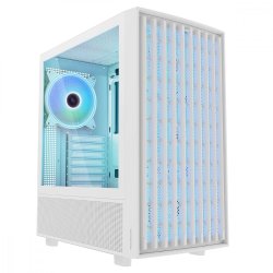 PC kabinet Breeze ARGB FLOW Midi hvid
