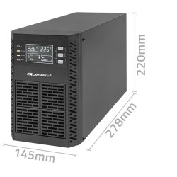 UPS 1kVA, 1000W, PF1.0 LCD, EPO, USB, Online