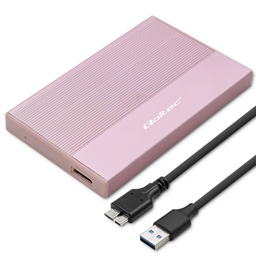Kassette til SSD HDD 2.5drevet, SATA, USB3.0, 2T