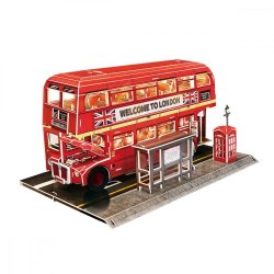 3D puslespil - London bus