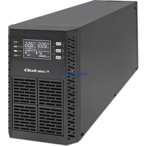 UPS 2kVA, 2000W, PF 1.0 LCD, EPO, USB, On line