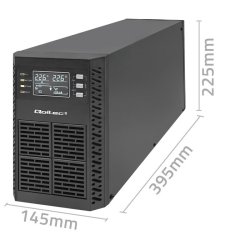 UPS 2kVA, 2000W, PF 1.0 LCD, EPO, USB, On line