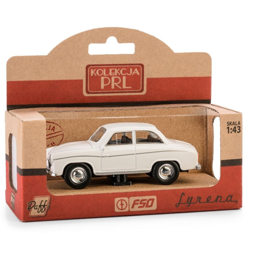PRL k�ret�j Syrena 104 Hvid