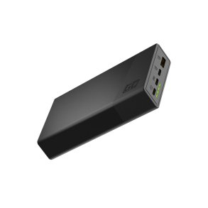 Powerbank PowerPlay 20S 20000mAh 22,5W 3x USB-C 1x USB-A sort