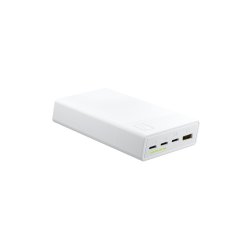 Powerbank PowerPlay 20S 20000mAh 22,5W 3x USB-C 1x USB-A hvid