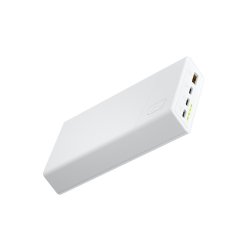 Powerbank PowerPlay 20S 20000mAh 22,5W 3x USB-C 1x USB-A hvid