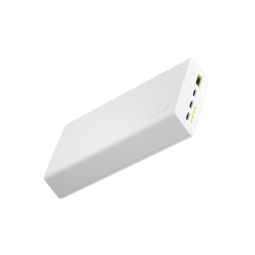 Powerbank PowerPlay 20S 20000mAh 22,5W 3x USB-C 1x USB-A hvid