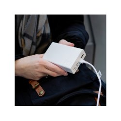 Powerbank PowerPlay 20S 20000mAh 22,5W 3x USB-C 1x USB-A hvid