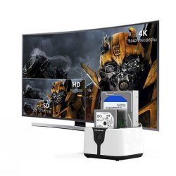 HDD SSD 2.5 3.5 docking station, SATA III, USB3.0