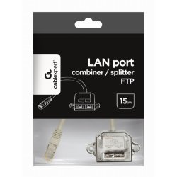Splitter adapter RJ-45/2XRJ-45 FTP LAN