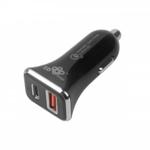 Biloplader USB A+B Quick Charge