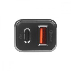 Biloplader USB A+B Quick Charge