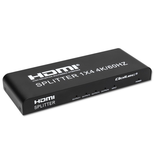 Aktiv HDMI Splitter 4 x HDMI 4Kx2K, 6bps, 60H