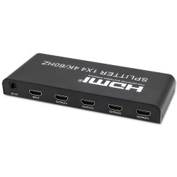 Aktiv HDMI Splitter 4 x HDMI 4Kx2K, 6bps, 60H
