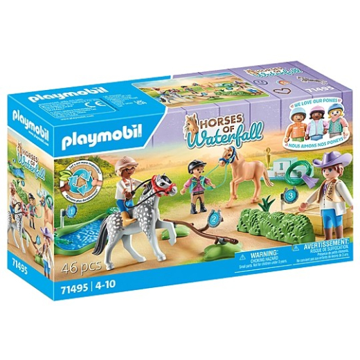 Figurer s�t Heste 71495 Pony turnering