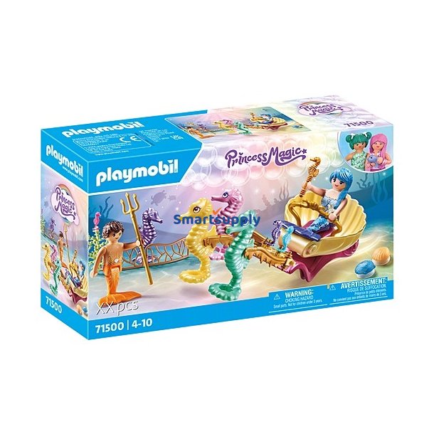 Figurer s�t Princess Magic 71500 Havfrue S�hest Vogn