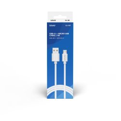 Kabel CL-167 USB-A - micro USB, 3m