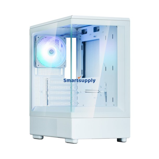 PC kabinet P10 MicroATX Mini Tower hvid