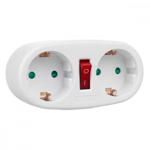 Splitter dobbeltstik MCE338 typ F