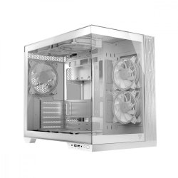Computer kabinet Volcano Panorama APEX ARGB 7F MIDI hvid