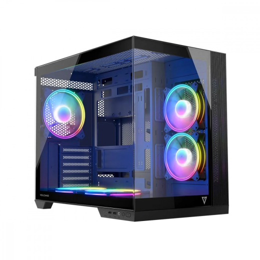 Computer chassis Volcano Panorama APEX ARGB 5F MIDI gr�