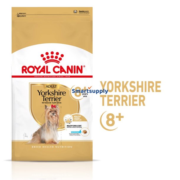 Royal Canin Yorkshire Aging 8+ - Trfoder Til ldre Hunde - 3 Kg
