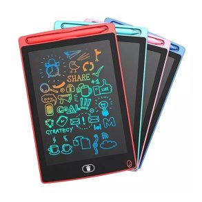 Tablet med en notesbog til tegning