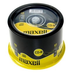 Maxell Max27051 Tom Cd Cd-R 700 MB 52X 50 Stk