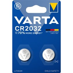 Varta 06032 Engangsbatteri Cr2032 Lithium