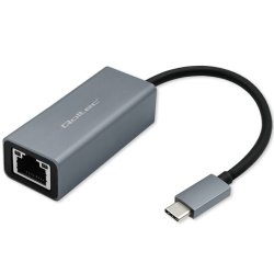 USB C til RJ45 Ethernet 1000Mps, aluminium hus