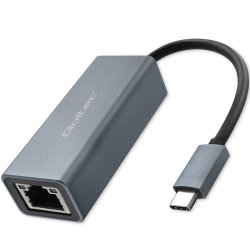 USB C til RJ45 Ethernet 1000Mps, aluminium hus
