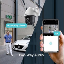 Kamera VIGI C540-4G(4mm) 4MP 4G LTE Fuldfarve Pan/Tilt