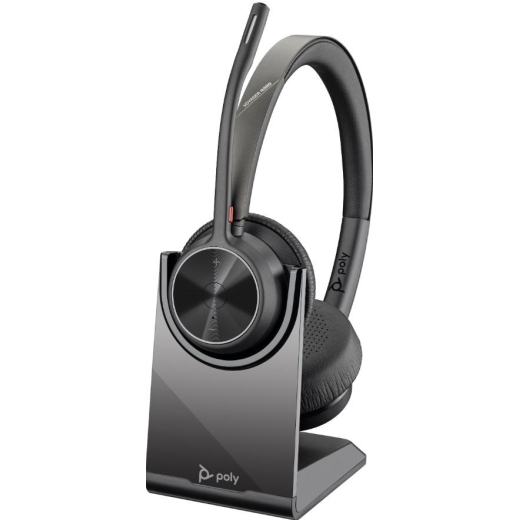 Voyager 4320-MS-Teams USB-C/BT700 hovedtelefoner + opladningsstand 77Z32AA