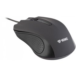 USB kablemus, 3 knapper, gummibelagt overflade, 1000DPI