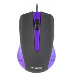 USB-kable mus, 3 knapper, gummieret overflade