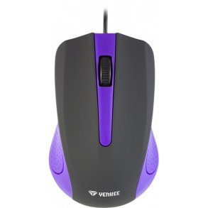 USB-kable mus, 3 knapper, gummieret overflade